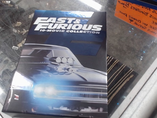Coffret dvd fast&furious 10 film