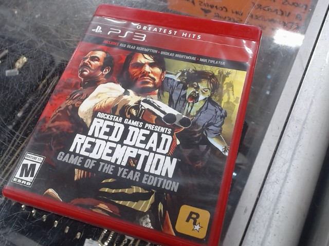 Red dead redemption goty