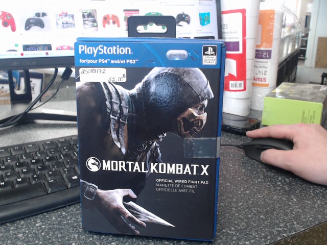 Mk x official wired fight pad