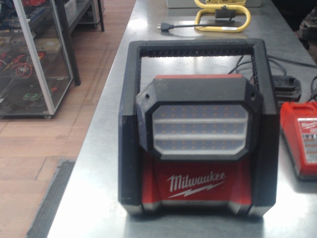 Dual power flood light