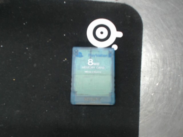 8mb memory card magicgate bleu