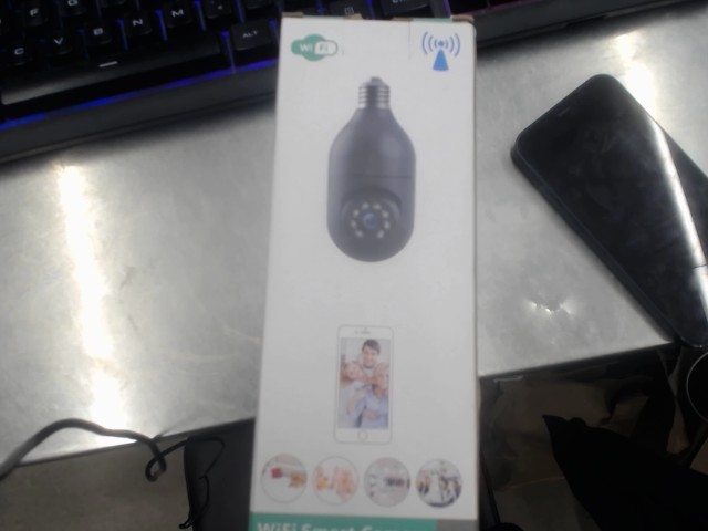 Wifi smart lightbulb camera