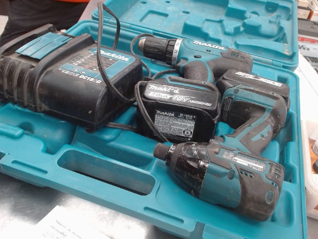 Drill impact makita with batt
