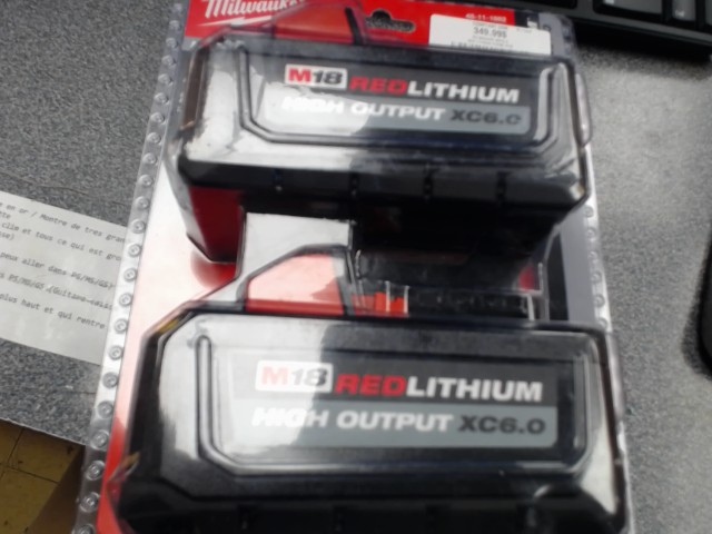 M18 red lithium high output xc6.0