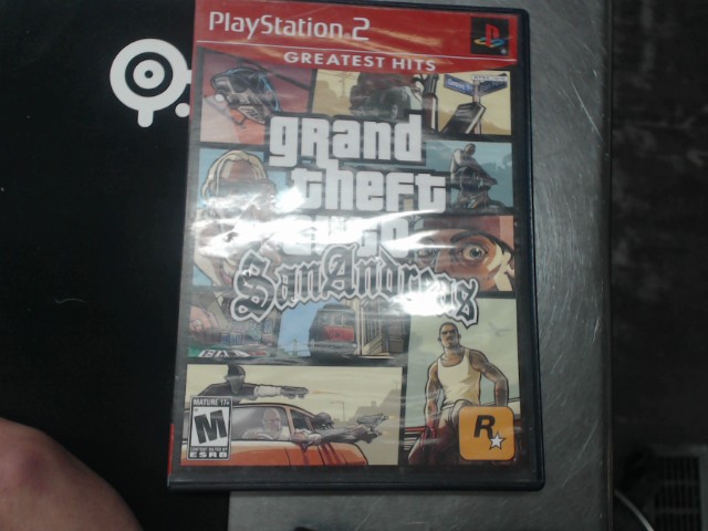 Ps2 gta san adnreas greatest hits