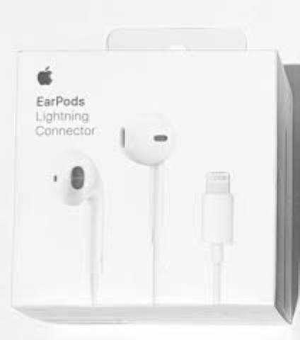 Earpods lightning connector new sealed