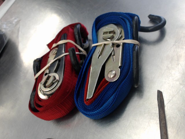 Strapt bleu et rouge