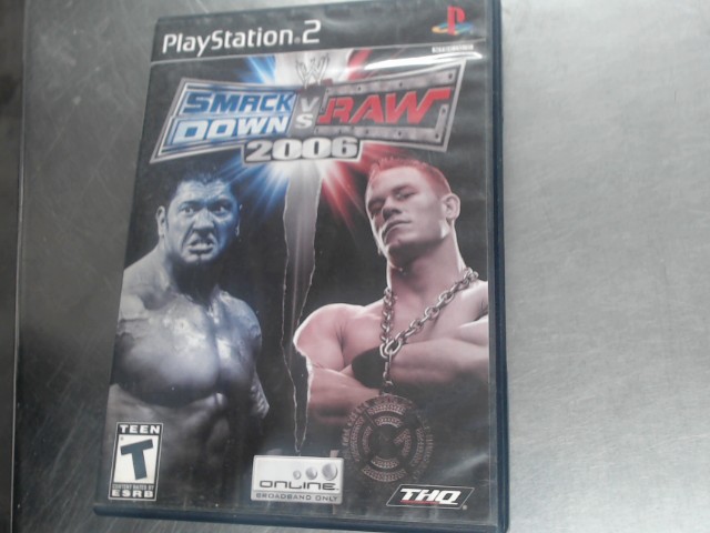 Ps2 smack down vs raw 2006