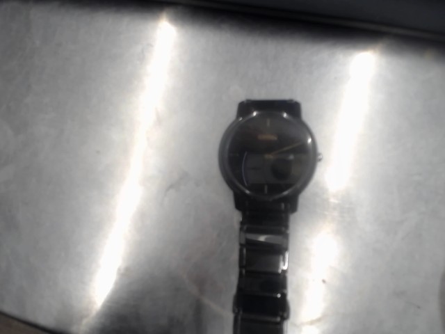 Montre noir fine seiko