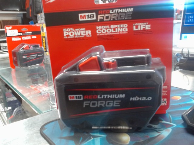 Milwaukee 12.0ah forge new battery