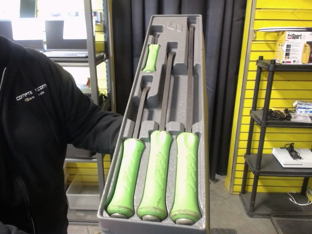 Kit prybars verts boite grise 4mcx