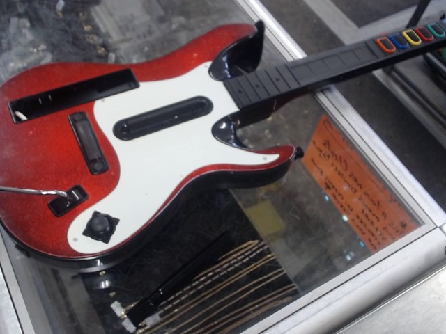 Guitar de guitar hero pour wii