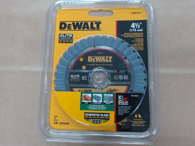 Lame diamant� segment� elite 4 1/2 neuf
