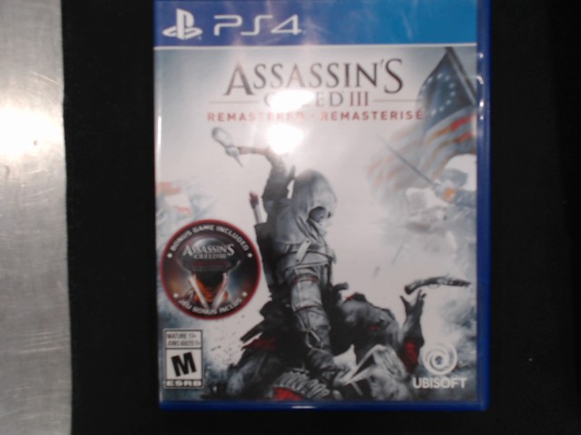 Assassin's creed iii remasteris�