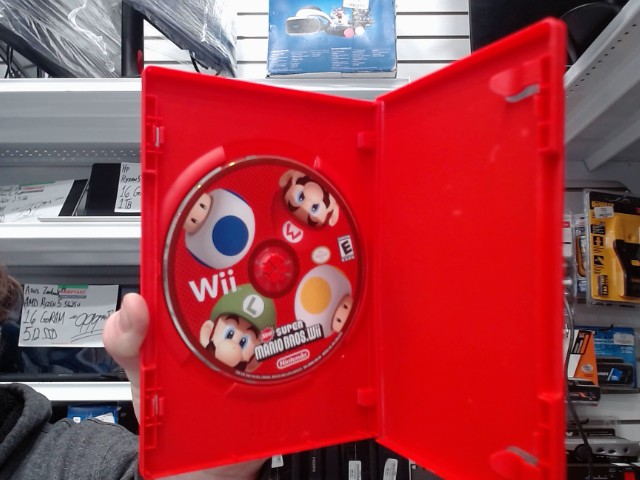 Super mario bros wii