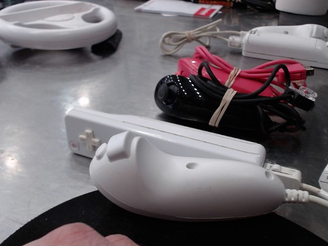 Manette de wii blanche avec joycon