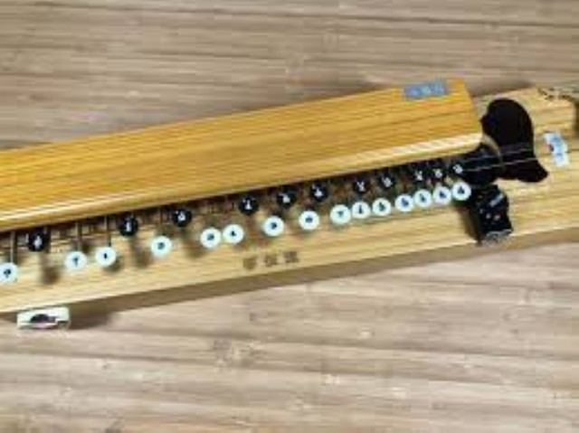 Instrument japonais avec case dure