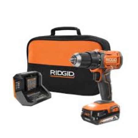 Drill batterie et chargeur ridgid