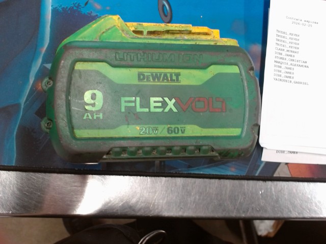 Flexvot battery 20v/60v 9ah