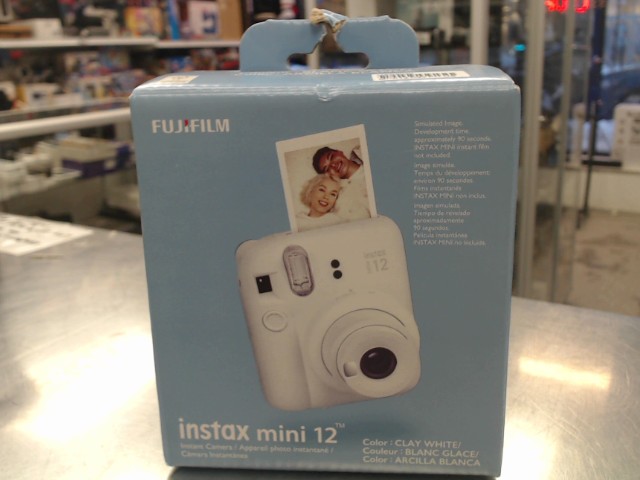 Instant camera white