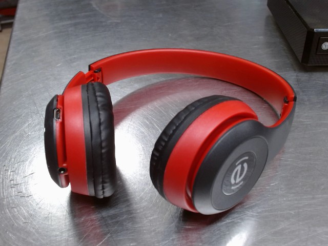 Ecouteur bluetooth rouge/noir