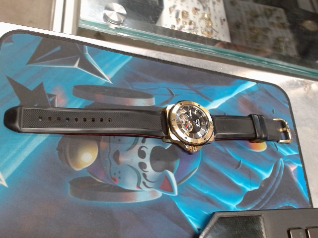 Bulova marine star open work auto no box