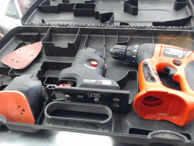 Perceuse sableuse scie sauteuse no batt.