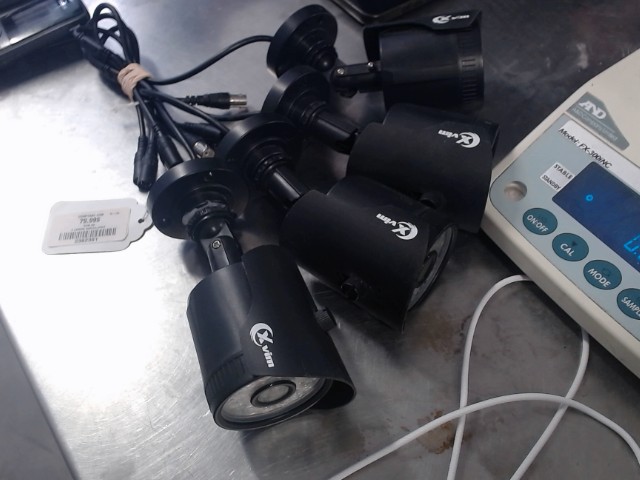 4 cameras de surveillance