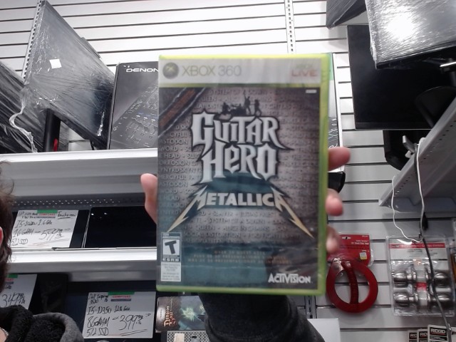Guitar hero metallica