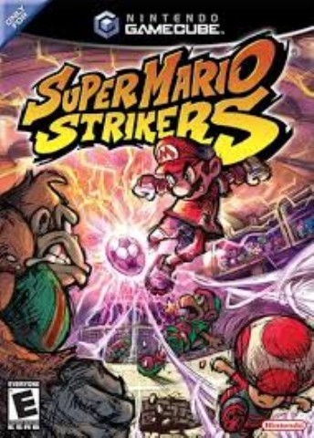 Super mario strikers (box only