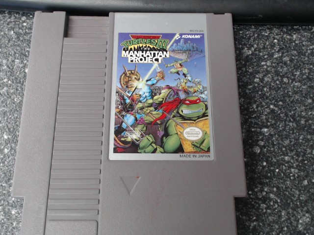 Teenage mutant ninja turtles 3 nes