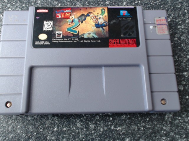 Earth worm jim 2 snes