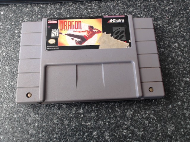 Dragon the bruce lee story snes