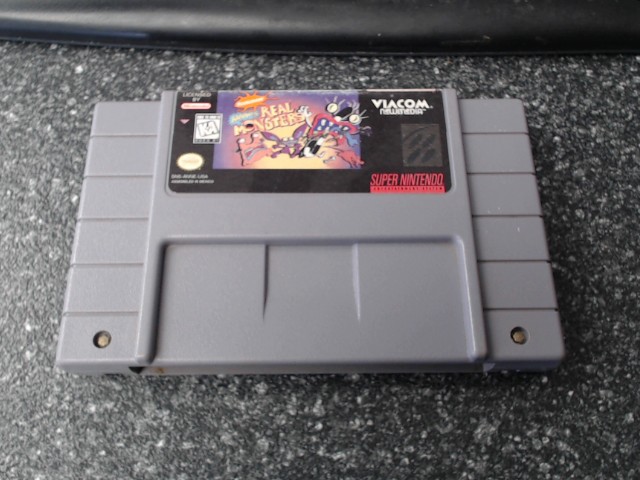 Aaahh!!! real monster snes