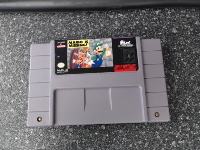 Mario is missing snes