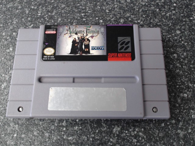 The addams family snes
