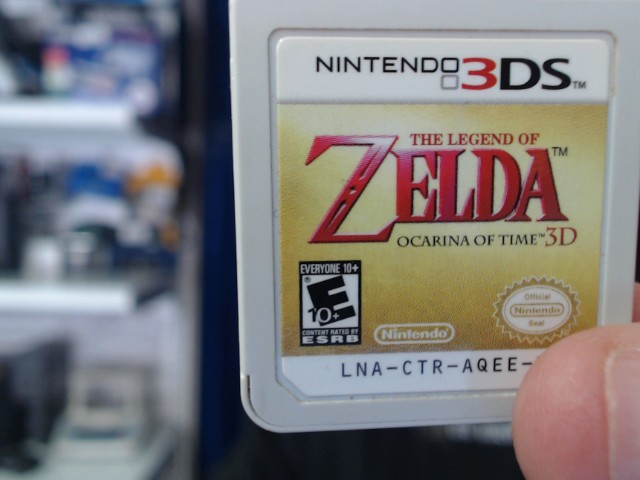Zelda ocarina of time 3d