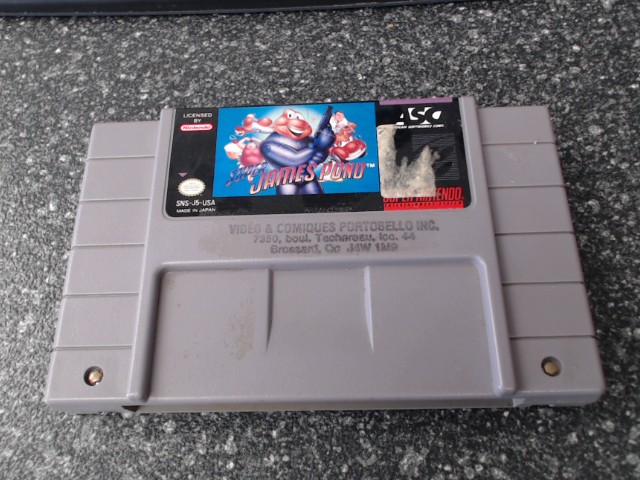 Super james pond snes
