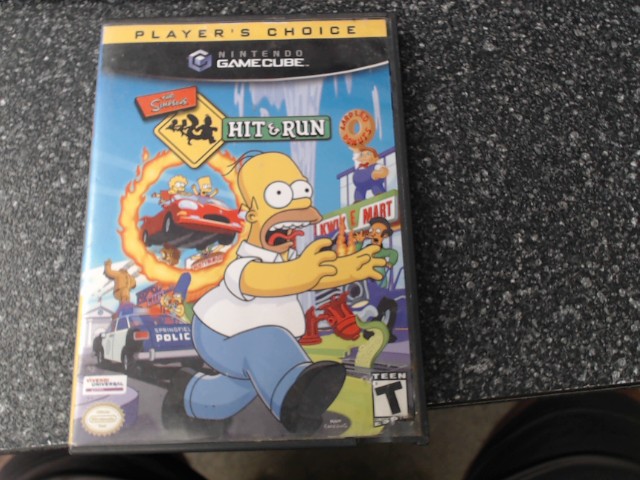 The simpson hit & run gamecube