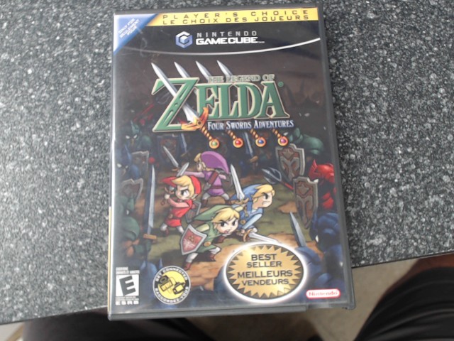 The legend of zelda four swords adventur