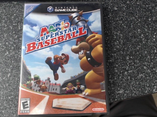 Mario superstar baseball gamecube (cib)