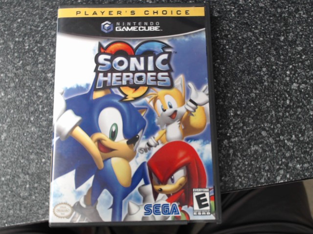 Sonic heroes gamecube (cib)