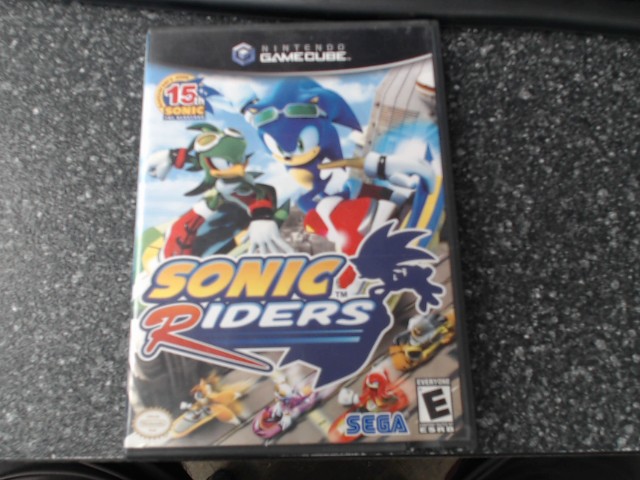 Sonic riders gamecube (cib)