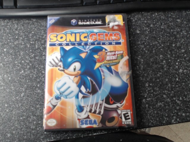 Sonic gems collection gamecube (cib)