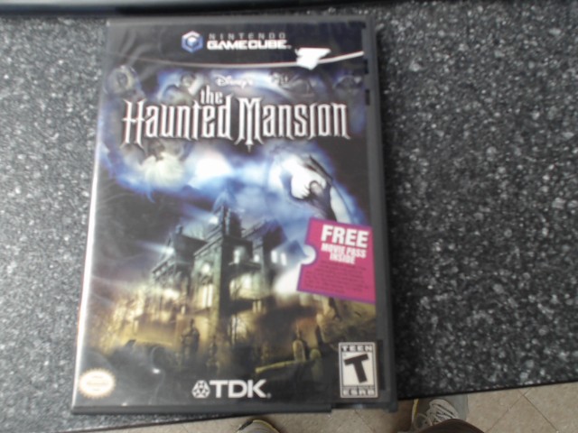 The haunted mension gamecube (cib)