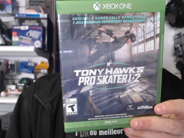 Tony hawk's pro skater 1+2