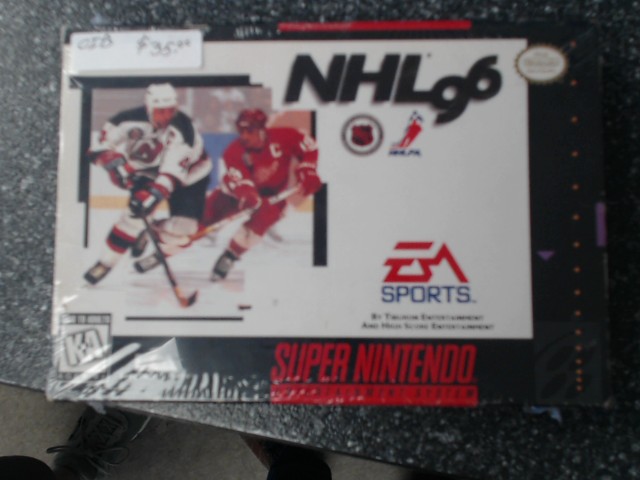 Nhl 96 cib snes