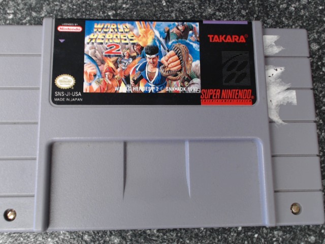 World heros 2 snes
