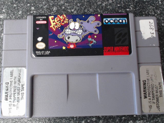 Eek! the cat snes