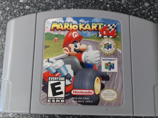 Mario kart players choice n64